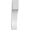 Ekena Millwork 3 1/2-in. W x 14-in. D x 18-in. H Westlake Architectural Grade PVC Knee Brace BRCP035X14X18WTL - alternate 6